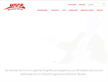 Tablet Screenshot of hess-shop.de